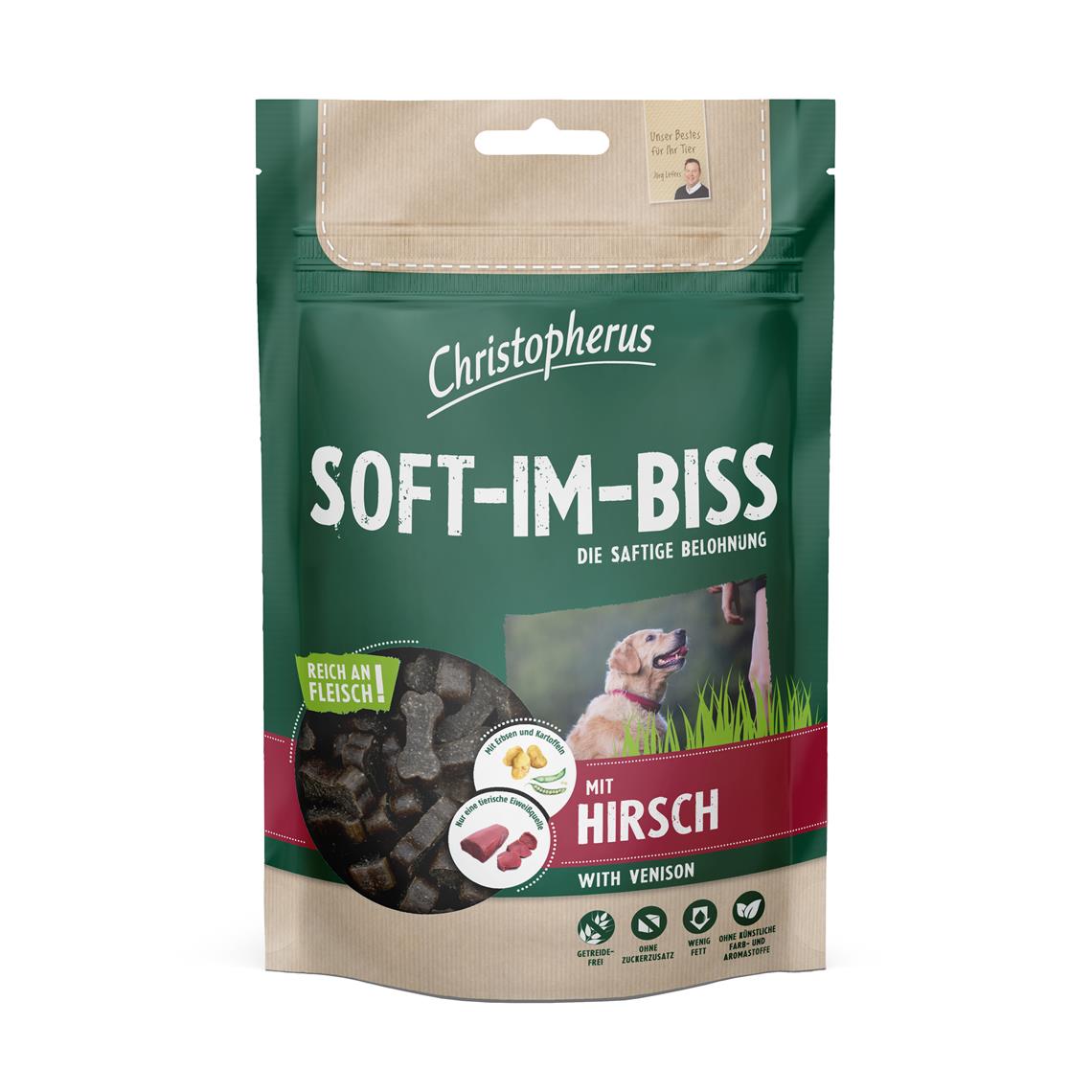 Christopherus - Soft-Im-Biss mit Hirsch - Sam & Emma