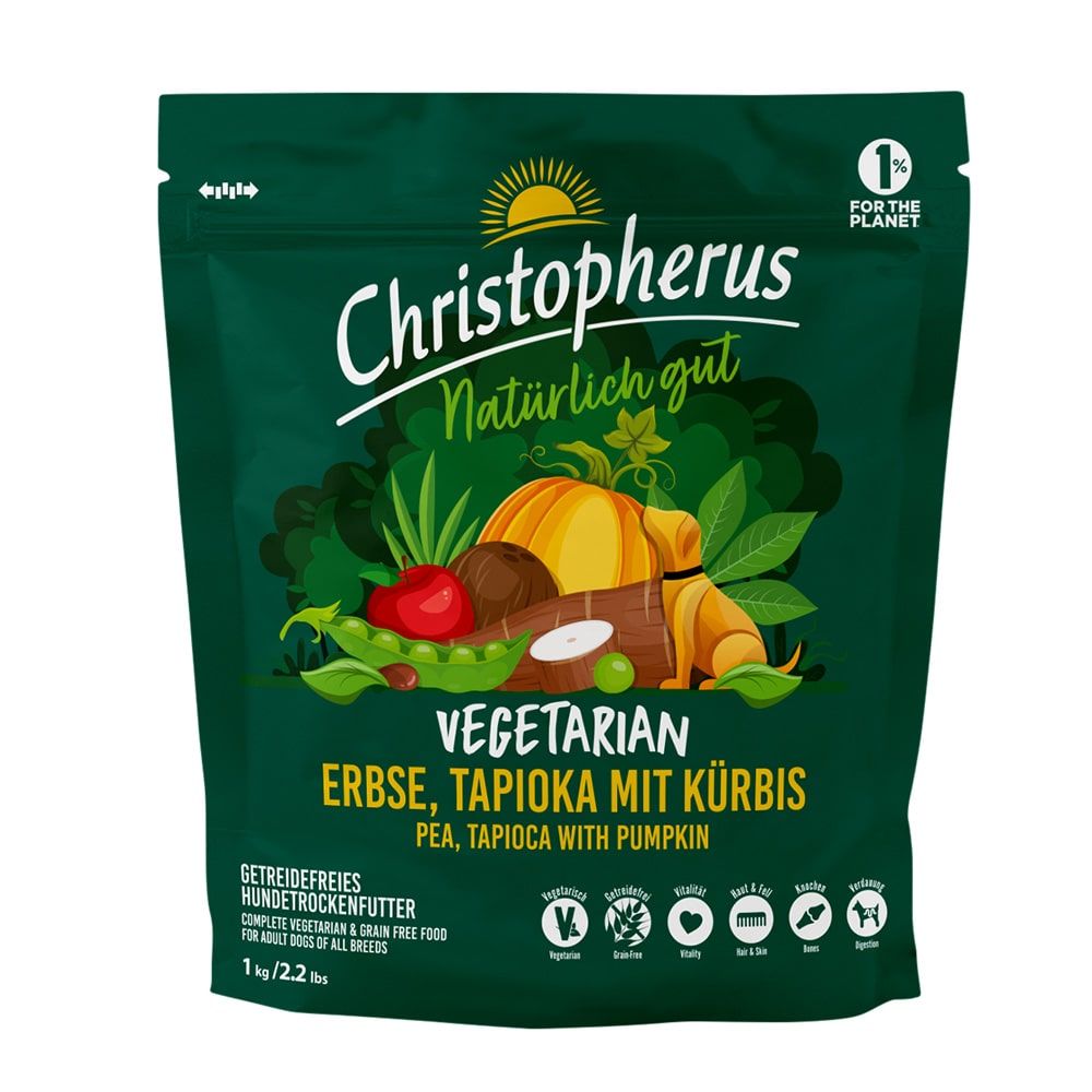 Christopherus Vegetarian - Erbse, Tapioka mit Kürbis - Sam & Emma