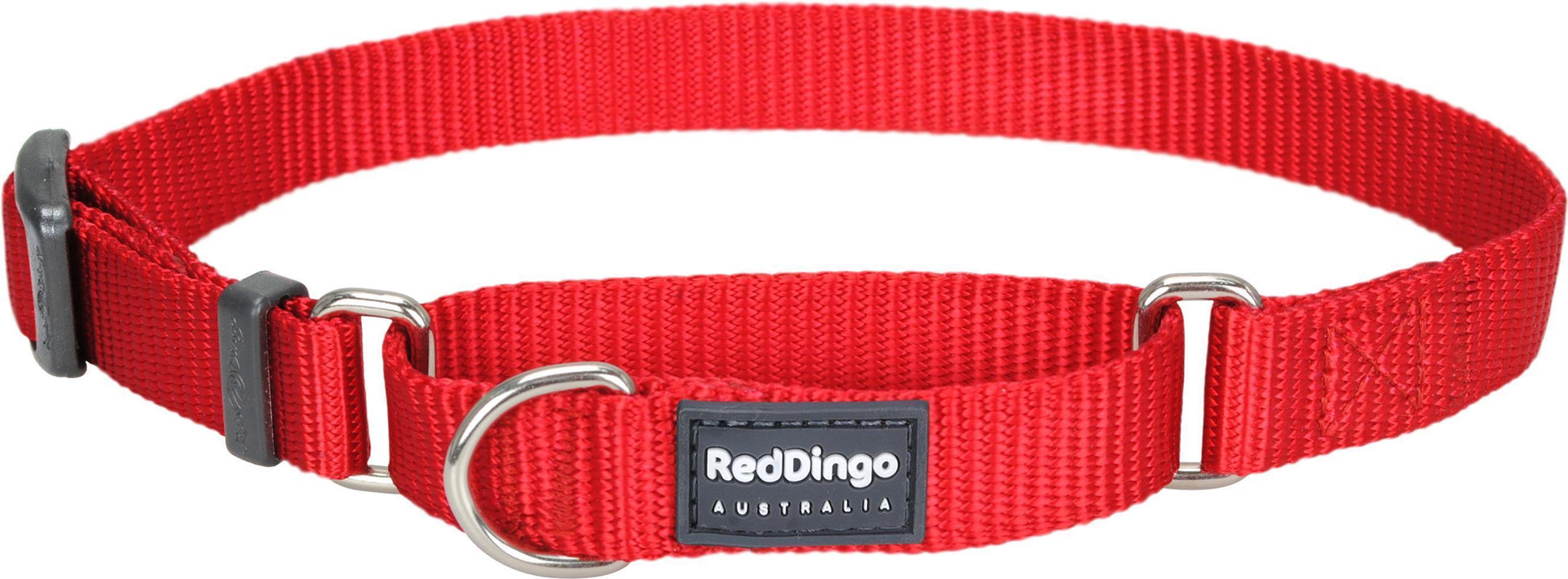 Red Dingo Half Check (Martingale) Hundehalsband Basic - Sam & Emma